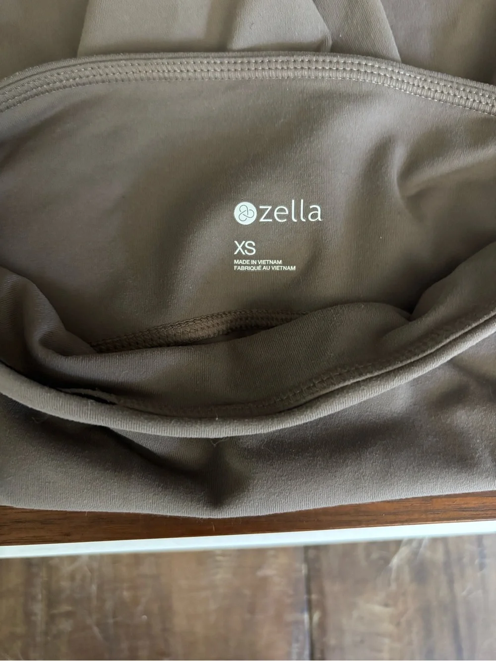Zella High-Waist Women’s Bike Shorts  Taupe XS